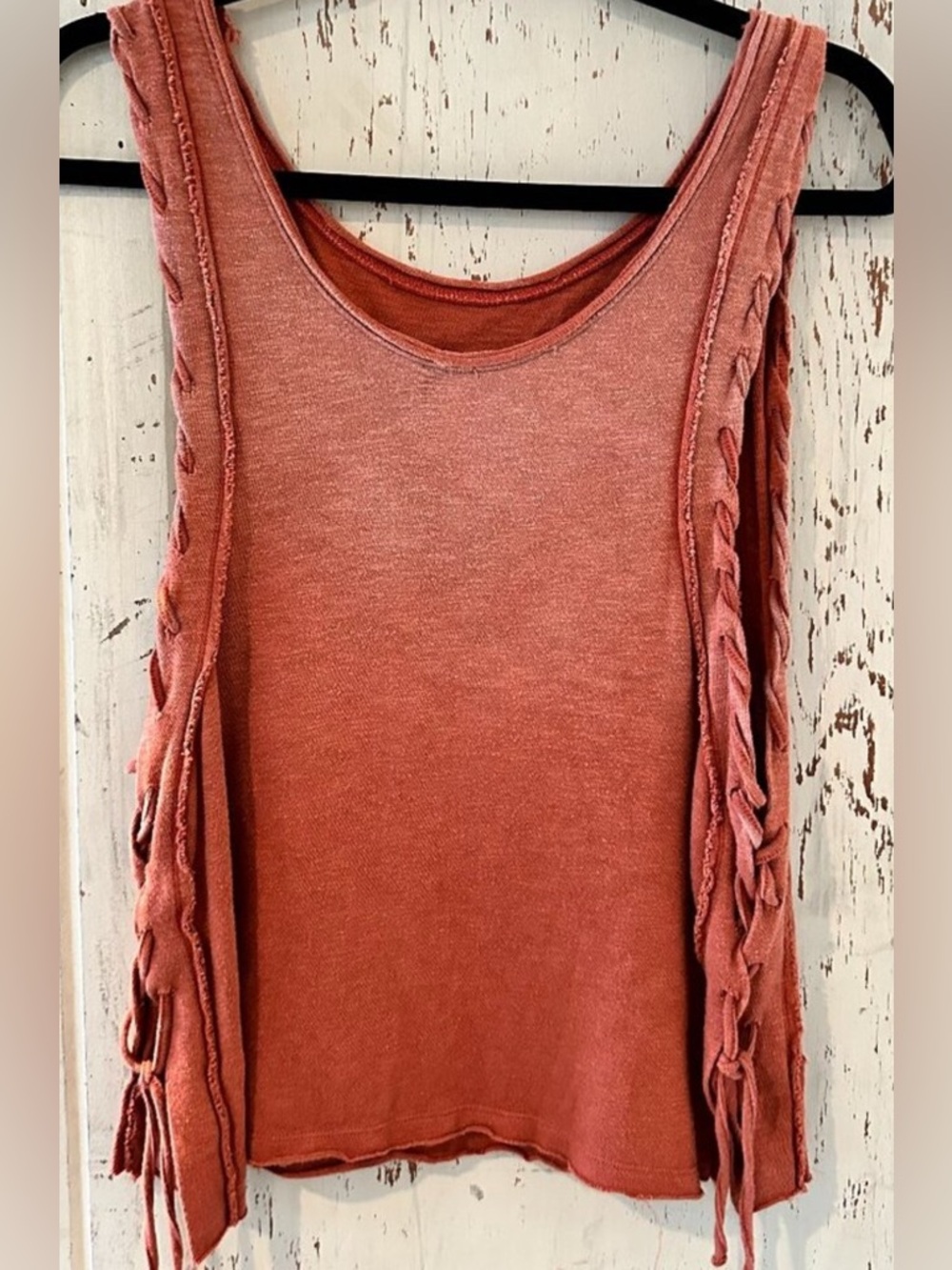 WE THE FREE OMBRE FADED LACE UP SIDES TANK TOP Cute!!!